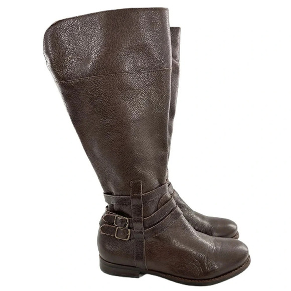 Coconuts knee high boots size 9 W Blakely leather made in Brazil riding western - Picture 1 of 13